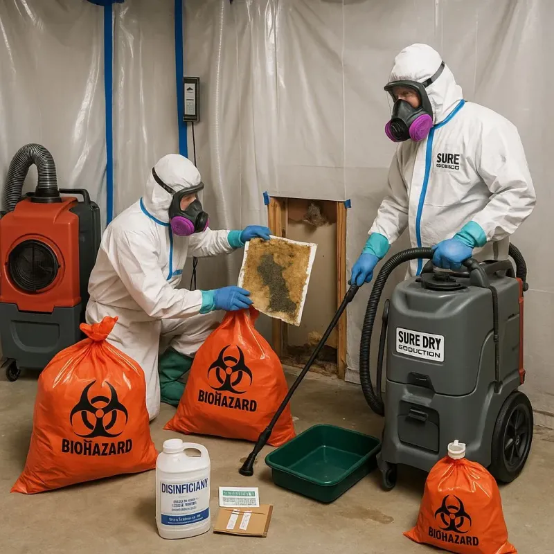 Contaminated Water Handling Protocols process in Evergreen, WI