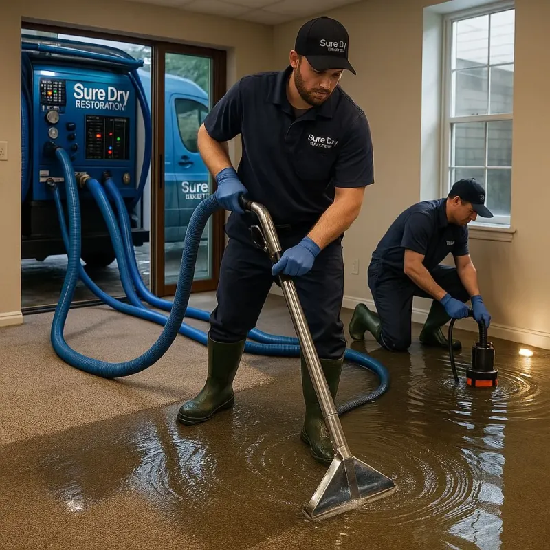 Water Extraction and Removal process in Evergreen, WI